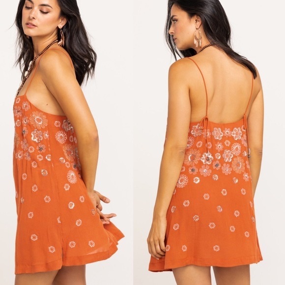 NWOT- Free People • Azalea Embellished Slip Dress - Picture 2 of 5